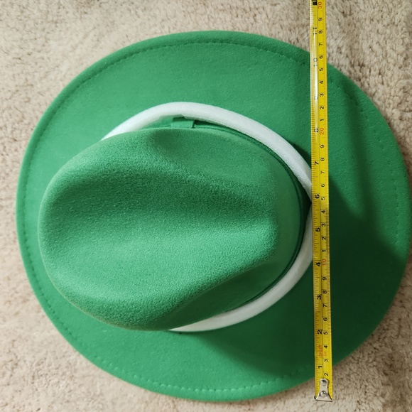 Fresh Green Fedora - Felt Construction 👒 Unisex - Picture 14 of 15